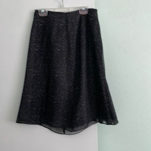 A black skirt from Ann Taylor